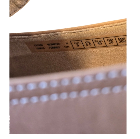 Rockport Total Motion Laylani Beige Croc Embossed Leather Buckle Loafer 9 - Picture 10 of 10